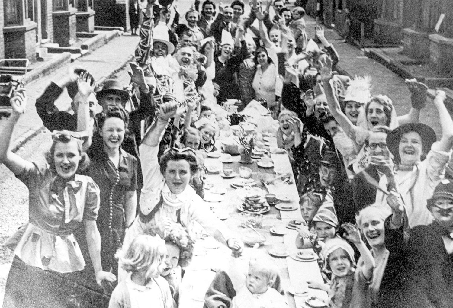 VE Day Street Party 1945