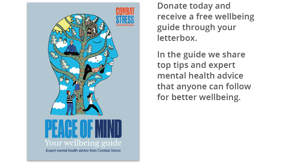 Combat Stress free wellbeing guide