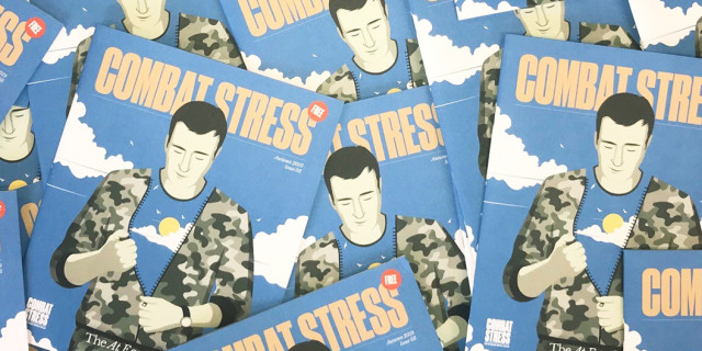 Combat Stress Magazine cover