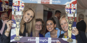 Combat Stress Soldiering On Awards finalists attend House of Lords reception