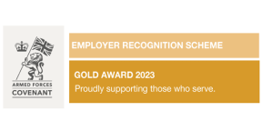 Combat Stress awarded Defence Employer Recognition Scheme Gold Award 