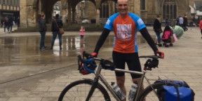 Fundraiser cycles over 500 miles to reunite his Grandparents