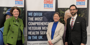 Army veteran MP visits veterans’ mental health charity Combat Stress