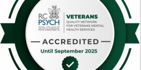Combat Stress awarded with accreditation by the Royal College of Psychiatrists