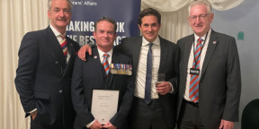 Veteran awarded PM’s Points of Light award for dedication to Combat Stress